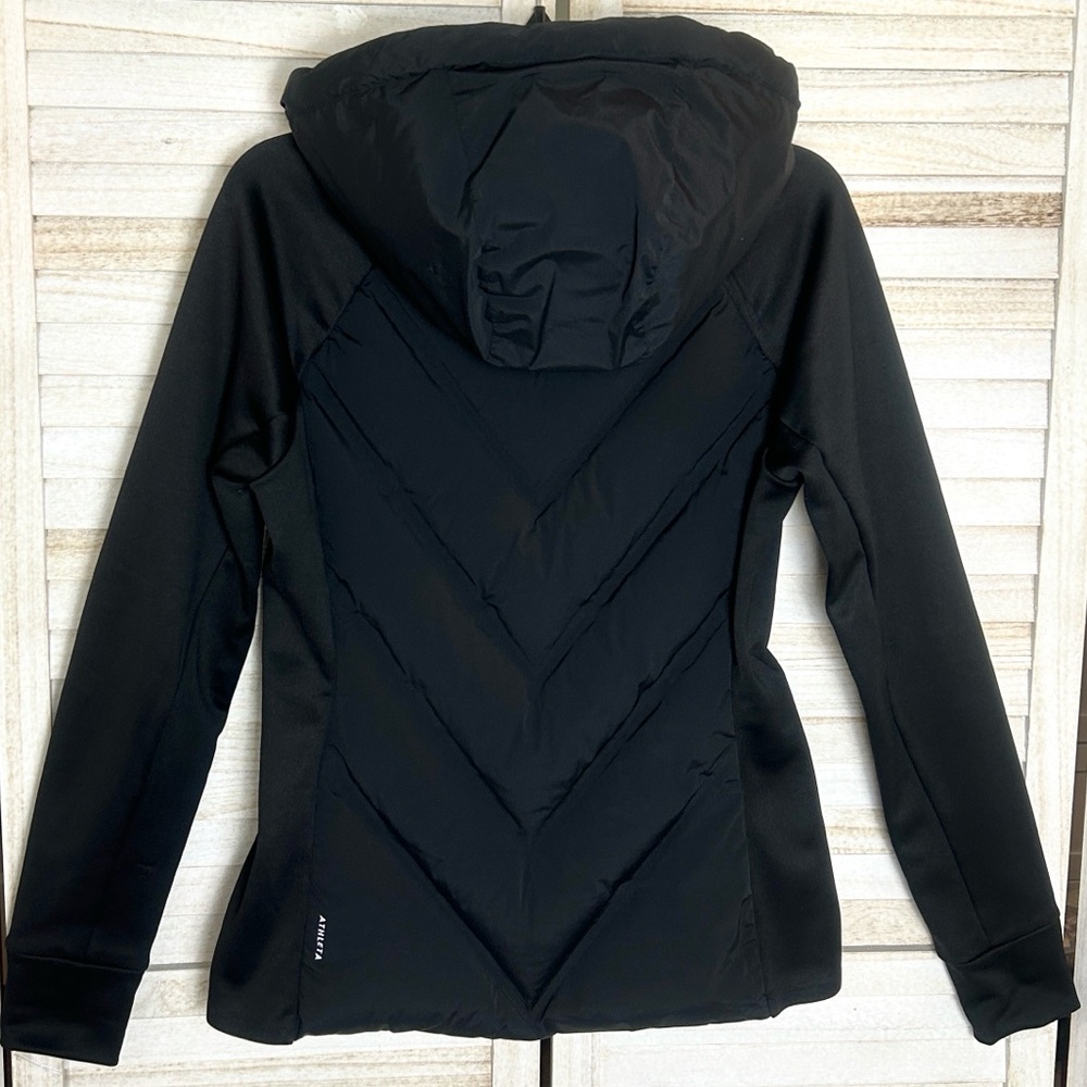 Athleta Inlet Jacket Quilted Down with Hood. Size Small - Picture 9 of 13